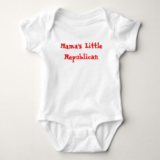 Little Republican Mutter Baby Strampler (Vorderseite)