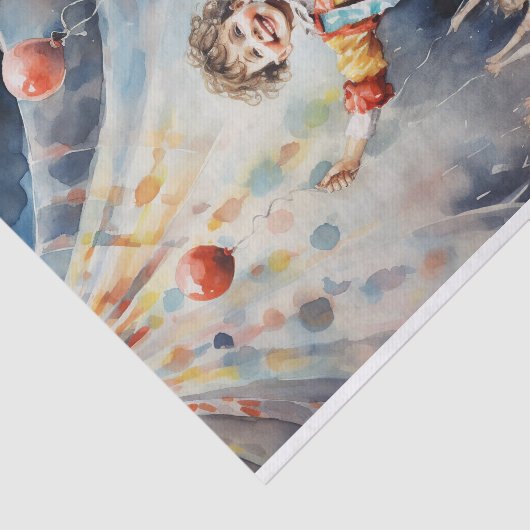 Little Ringmaster 1 Decoupage Paper Seidenpapier (Ausschnitt)