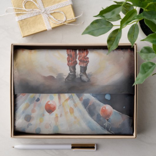 Little Ringmaster 1 Decoupage Paper Seidenpapier (Geschenk)