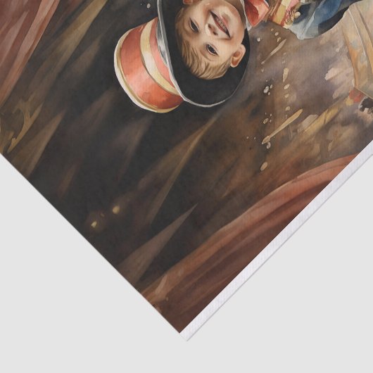 Little Ringmaster 3 Decoupage Paper Seidenpapier (Ausschnitt)