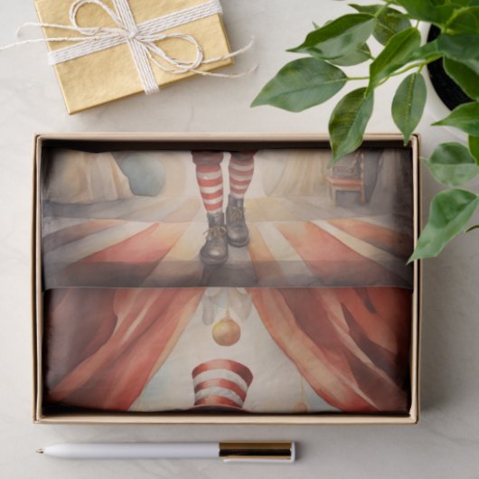 Little Ringmaster 6 Decoupage Paper Seidenpapier (Geschenk)