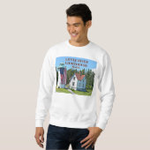 Little River Lighthouse, Maine Sweatshirt (Vorne ganz)