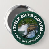 Little River Nat. Erhaltung (OBP) Button (Vorne & Hinten)