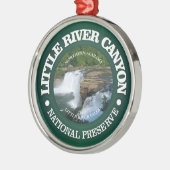 Little River Nat. Erhaltung (OBP) Ornament Aus Metall (Links)