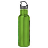 Little River Otter Painting Edelstahlflasche (Rückseite)