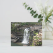 Little River Waterfall Postkarte (Stehend Vorderseite)