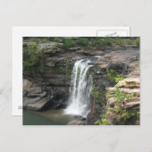 Little River Waterfall Postkarte (Vorne/Hinten)