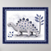 Little Roar Dinosaur - Stegosaurus Poster (Vorne)