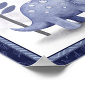 Little Roar Dinosaur - Triceratops Poster (Ecke)