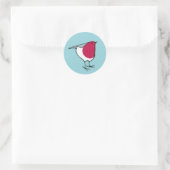 Little Robin Blue Sticker (Tasche)
