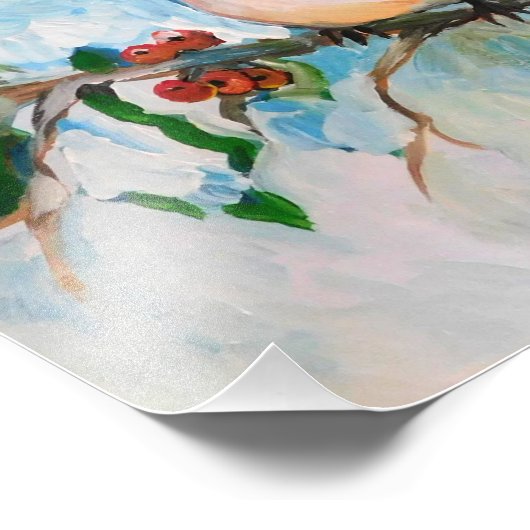 Little Robin Fotodruck (Ecke)