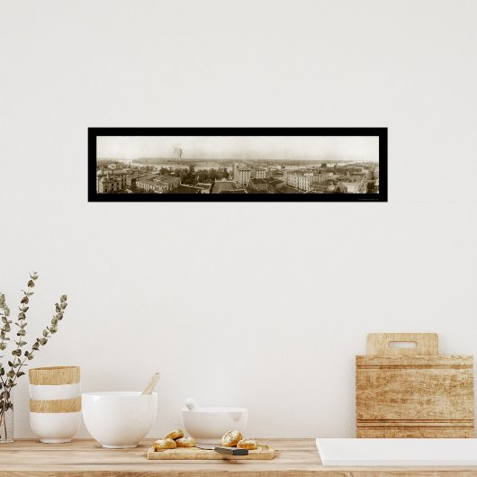 Little Rock AR Foto 1910 Poster (Küche)