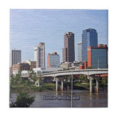 Little Rock, Arkansas Fliese (Vorderseite)