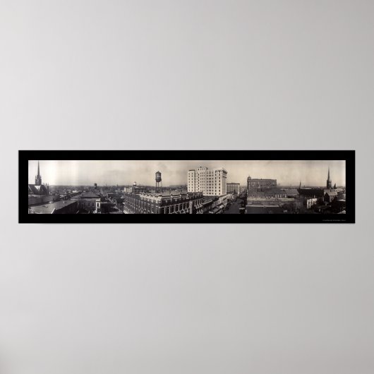 Little Rock Arkansas Foto 1916 Poster (Vorne)