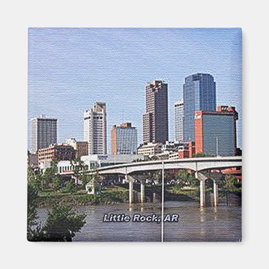 Little Rock, Arkansas Magnet (Vorne)