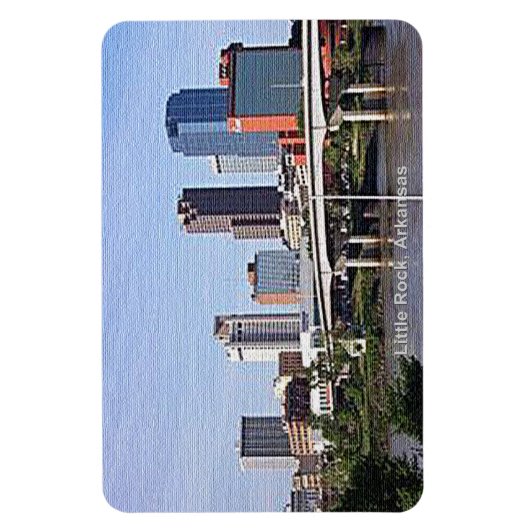 Little Rock, Arkansas Magnet (Vertikal)