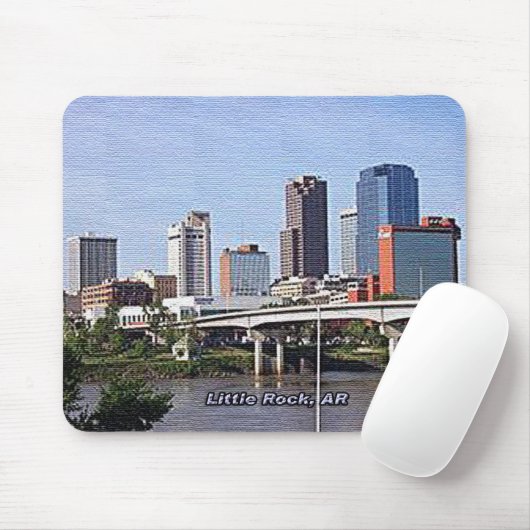 Little Rock, Arkansas Mousepad (Mit Mouse)