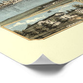 Little Rock, Arkansas Panorama Karte - 1871 Poster (Ecke)