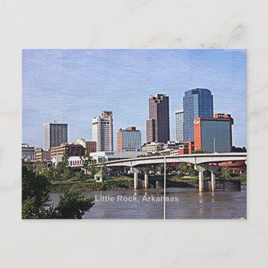 Little Rock, Arkansas Postkarte (Vorderseite)