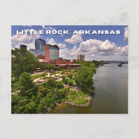 Little Rock Arkansas Postkarte für Reisen (Vorderseite)