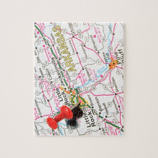 Little Rock, Arkansas Puzzle (Vertikal)