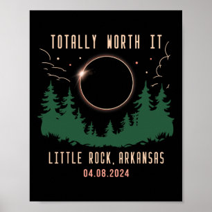 Little Rock Arkansas Totally Worth It 2024 Solar E Poster