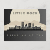 Little Rock denkt an Dich Postkarte (Vorderseite)