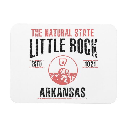 Little Rock Magnet (Horizontal)