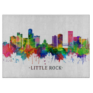 Little Rock Skyline Schneidebrett
