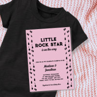 Little Rock Star Gitarre Rock'n'Roll Baby Dusche
