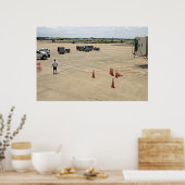 Little Rock Tarmac Poster (Küche)