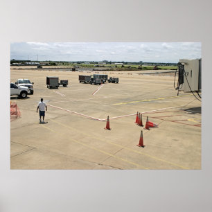 Little Rock Tarmac Poster