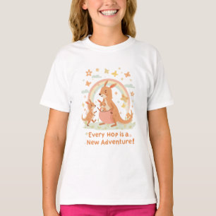 Little Roo Adventures – Kangaroo-Tag-Design T-Shirt