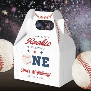 Little Rookie Baseball 1. Geburtstag Geschenkschachtel