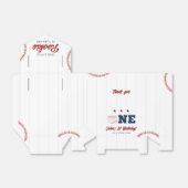 Little Rookie Baseball 1st Birthday Geschenkschachtel (Ungefaltet)