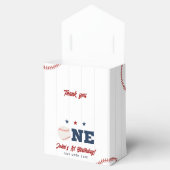 Little Rookie Baseball 1st Birthday Geschenkschachtel (Geöffnet)