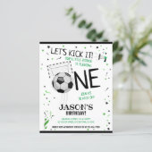 Little Rookie Soccer Budget 1. Geburtstag (Stehend Vorderseite)