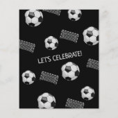 Little Rookie Soccer Budget 1. Geburtstag (Rückseite)