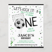 Little Rookie Soccer Budget 1. Geburtstag (Vorderseite)