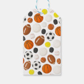 Little Rookie Sports 1st Birthday | All-Star Party Geschenkanhänger (Rückseite)