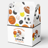 Little Rookie Sports 1st Birthday Party | All-Star Geschenkschachtel (Geöffnet)