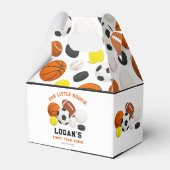 Little Rookie Sports 1st Birthday Party | All-Star Geschenkschachtel (Vorderseite)
