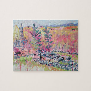 Little Roundtop Gettysburg Pennsylvania Judasbäume Puzzle