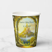 Little Royal ist auf dem Weg der Märchenprinzessin Pappbecher (Rückseite)