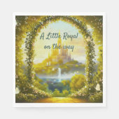 Little Royal ist auf dem Weg der Märchenprinzessin Serviette (Vorderseite)