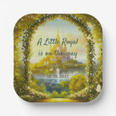 Little Royal ist unterwegs | Fairytale Princess Pappteller (Vorderseite)