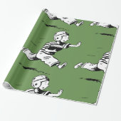 Little Running Back Wrapping Paper Geschenkpapier (Ungerollt)