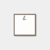 Little Rustic Woodland Owl Postit Notizen (Vorderseite)