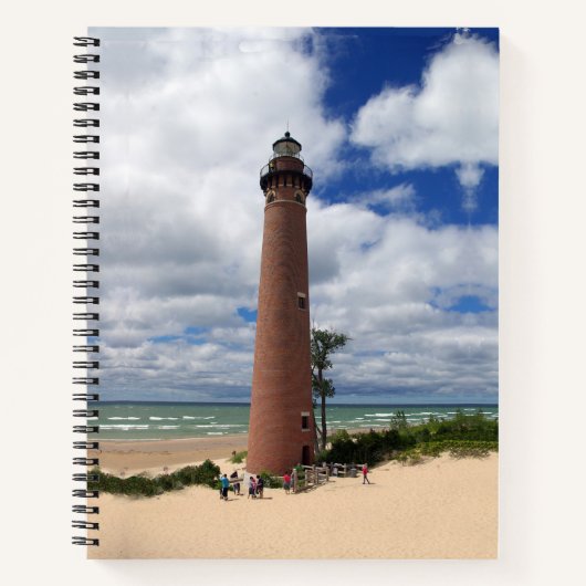Little Sable Lighthouse Notebook Notizblock (Vorderseite)