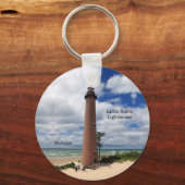 Little Sable Lighthouse Schlüsselkette Schlüsselanhänger (Vorderseite)